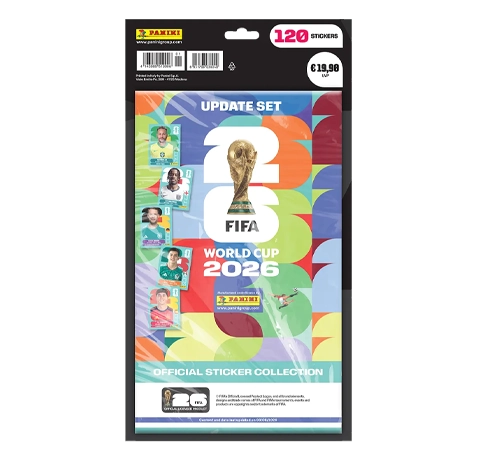 Panini FIFA World Cup 2026 Sticker Update Set mit 6 Sticker Bögen