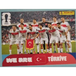 Panini FIFA World Cup 2026 Türkei Mannschaftsfoto Sticker TUR 13 Teamfoto Nationalmannschaft