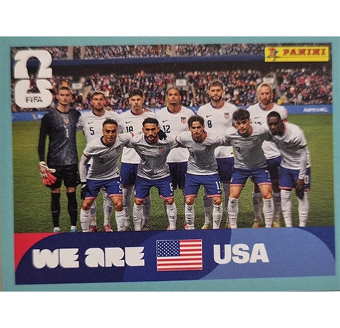 Panini FIFA World Cup 2026 USA Teamfoto Sticker USA 13