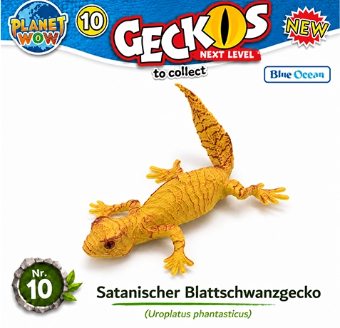 Satanischer Blattschwanzgecko Nr. 10 Special Shape
