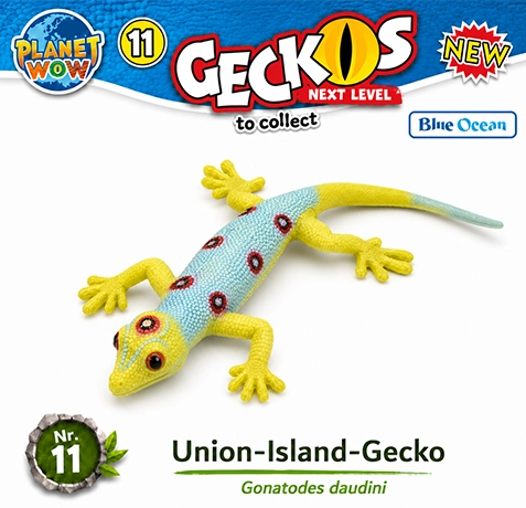 Geckos Next Level Figur Nr. 11 Union-Island-Gecko Special Colour