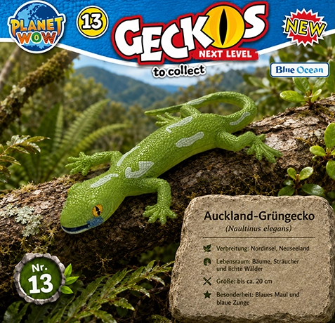 Auckland-Grüngecko Nr. 13 Produktansicht