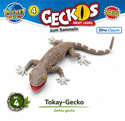 PLANET WOW Geckos Next Level Tokay-Gecko Nr. 4 als BIG-Figur
