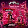 Miraculous Ladybug Friends Forever Stickeralbum und 10 Stickertüten vor Paris-Kulisse