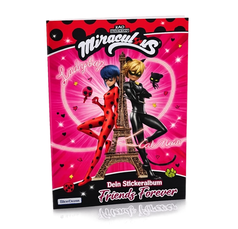 Miraculous Friends Forever Stickeralbum 2026 von Blue Ocean