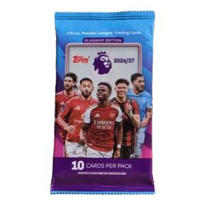 Topps Premier League Flagship 2026/27 Booster mit 10 Trading Cards