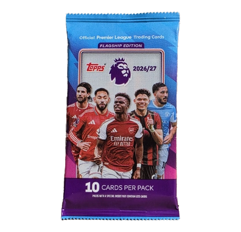 Topps Premier League Flagship Booster 2026/27 mit 10 Trading Cards