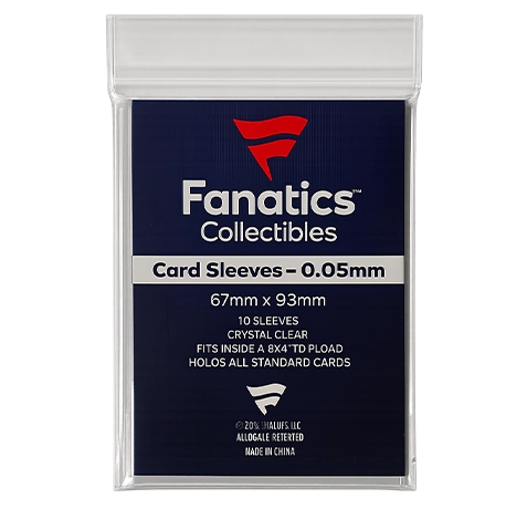 10 Fanatics Card Sleeves aus dem Topps Premier League Flagship Starterpack 2026/27