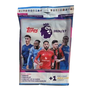 Topps Premier League Flagship Starterpack 2026/27 mit Sammelmappe und Trading Cards