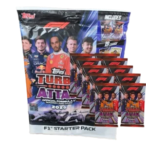 Topps Turbo Attax 2026 Starterpack + 10 Booster mit 79 Karten