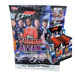 Topps Turbo Attax 2026 Starterpack + Display mit 307 Karten