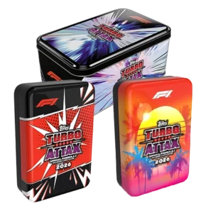 Topps Turbo Attax 2026 3 Tin Bundle mit 168 Cards