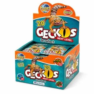 Geckos Next Level Display mit 20 Überraschungstüten