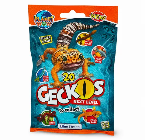 Blue Ocean Geckos Next Level einzelne Überraschungstüte