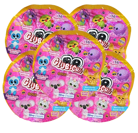 Glubschis Serie 7 Gold Edition 5 Tüten