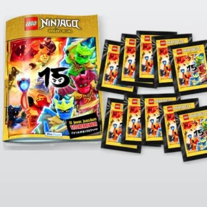 LEGO Ninjago Dragons Rising Stickeralbum + 10 Stickertüten 2026