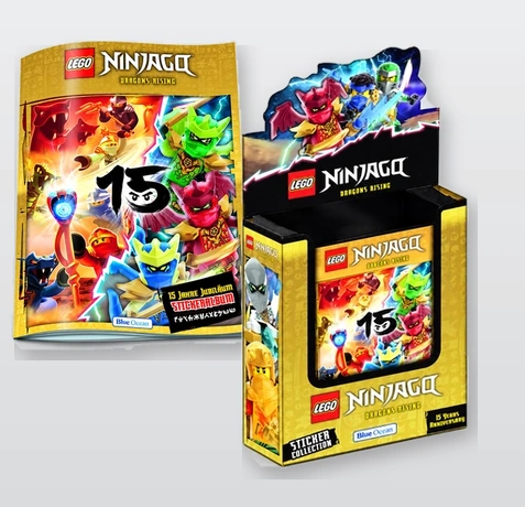 LEGO Ninjago Dragons Rising Stickeralbum + Display 2026