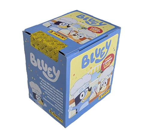 Panini Bluey Sticker Serie 3 Funny Yummy Display mit 36 Tüten