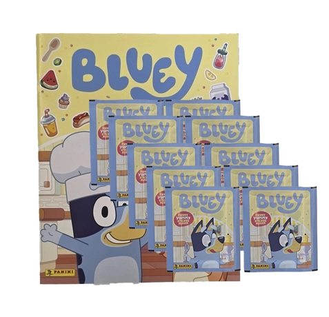 Panini Bluey Sticker Serie 3 Stickeralbum und 10 Stickertüten Funny Yummy 2026