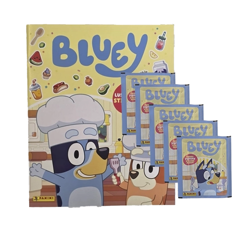 Panini Bluey Sticker Serie 3 Stickeralbum und 5 Stickertüten Funny Yummy 2026