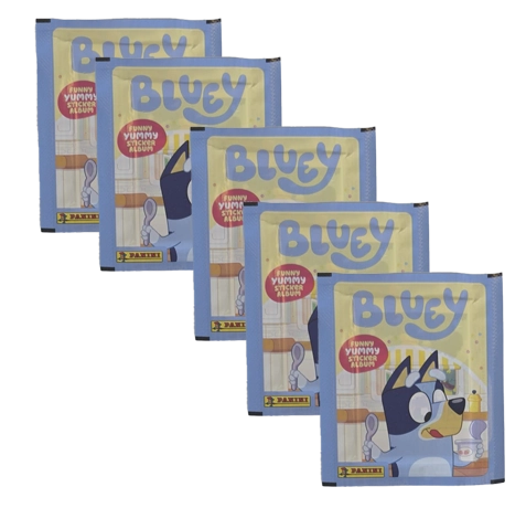 Panini Bluey Sticker Serie 3 5 Stickertüten Funny Yummy 2026