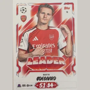 Topps Match Attax Champions League 2026/27 Nr. 16 – Martin Ødegaard – Leader