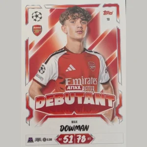 Topps Match Attax 2026/27 Attax Debutants – Max Dowman