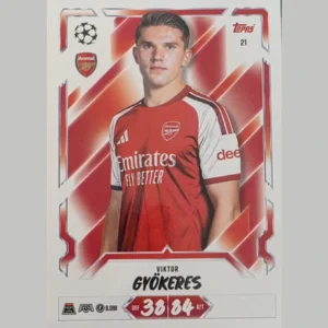 Topps Match Attax Champions League 2026/27 Nr. 21 – Viktor Gyökeres