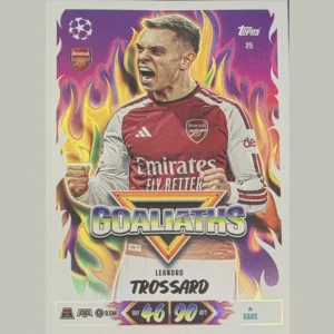 Topps Match Attax Champions League 2026/27 Nr. 25 – Leandro Trossard – Goaliaths