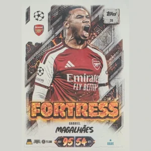 Topps Match Attax Champions League 2026/27 Nr. 26 – Gabriel Magalhães – Fortress