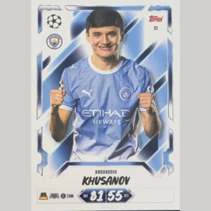 Topps Match Attax Champions League 2026/27 Nr. 31 – Abdukodir Khusanov