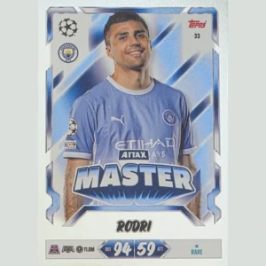 Topps Match Attax 2026/27 Attax Master – Rodri