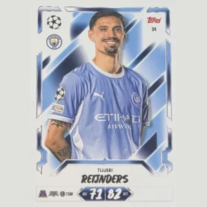 Topps Match Attax Champions League 2026/27 Nr. 34 – Tijjani Reijnders