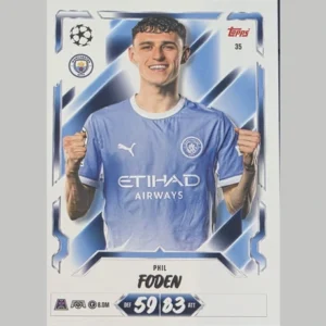 Topps Match Attax Champions League 2026/27 Nr. 35 – Phil Foden