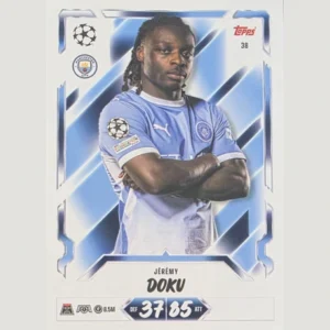 Topps Match Attax Champions League 2026/27 Nr. 38 – Jérémy Doku