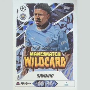 Topps Match Attax 2026/27 Man of the Match Wildcard – Savinho