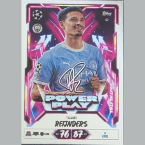 Topps Match Attax Champions League 2026/27 Nr. 42 – Tijjani Reijnders – Power Play Signature Style