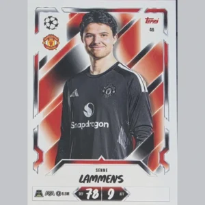 Topps Match Attax Champions League 2026/27 Nr. 46 – Senne Lammens