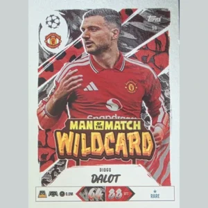 Topps Match Attax Champions League 2026/27 Nr. 59 – Diogo Dalot – Man of the Match Wildcard