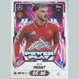 Topps Match Attax Champions League 2026/27 Nr. 60 – Mason Mount – Power Play Signature Style