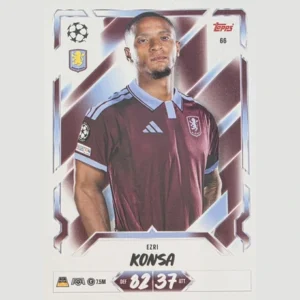 Topps Match Attax Champions League 2026/27 Nr. 66 – Ezri Konsa