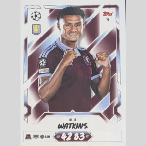 Topps Match Attax Champions League 2026/27 Nr. 76 – Ollie Watkins