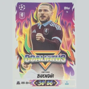 Topps Match Attax Champions League 2026/27 Nr. 79 – Emiliano Buendía – Goaliaths