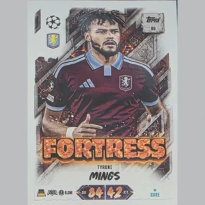 Topps Match Attax Champions League 2026/27 Nr. 80 – Tyrone Mings – Fortress