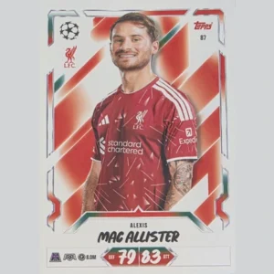 Topps Match Attax Champions League 2026/27 Nr. 87 – Alexis Mac Allister