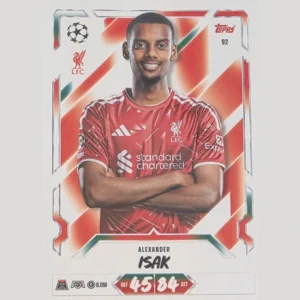 Topps Match Attax Champions League 2026/27 Nr. 92 – Alexander Isak