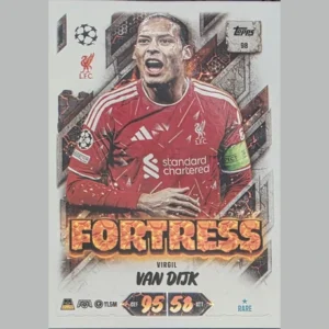 Topps Match Attax Champions League 2026/27 Nr. 98 – Virgil van Dijk – Fortress