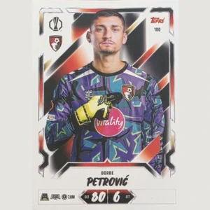 Topps Match Attax Champions League 2026/27 Nr. 100 – Djordje Petrović