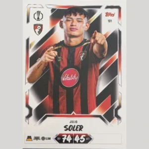 Topps Match Attax Champions League 2026/27 Nr. 101 – Julio Soler