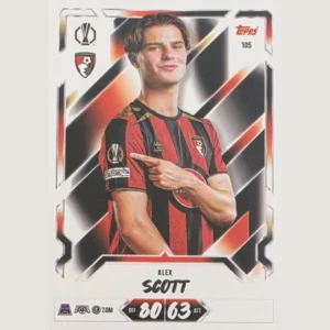 Topps Match Attax Champions League 2026/27 Nr. 105 – Alex Scott